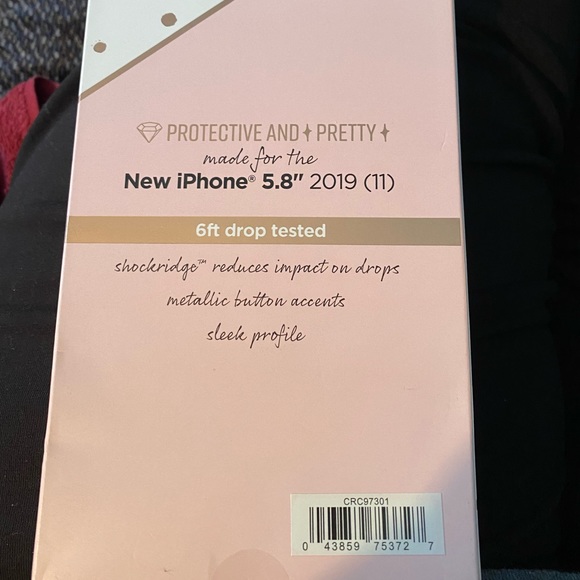 IPhone 11 Pro Glitter Cell Phone Case, 5.8” - Picture 2 of 2